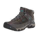 KEEN Targhee 3 Mid Waterproof, Zapatos para Senderismo Mujer, Gris (Magnet/Atlantic Blue), 37.5 EU