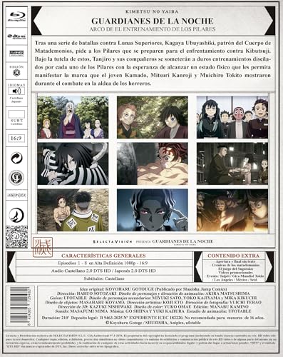 Guardianes De La Noche: Kimetsu No Yaiba Temporada 4. Arco Del Rumbo Al Entrenamiento De Los Pilares (Episodios 1 A 8) [Blu-Ray Coleccionista] A4