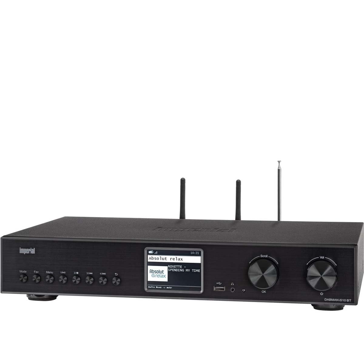 Imperial DABMAN i510BT Internet Digital Negro Radio