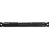 StarTech.com Consola para Armario Rack con KVM VGA y Pantalla de 17,3 Pulgadas 1080p HD - 1U, Negro