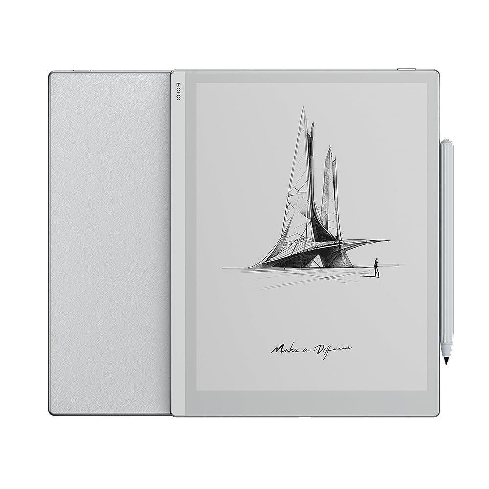 SKTSELECT BOOX Go 10.3 ePaper de 10.3 Pulgadas, monocromática, 300 PPP, 64 GB, Android 12, Tinta electrónica, HD, WiFi, Bluetooth