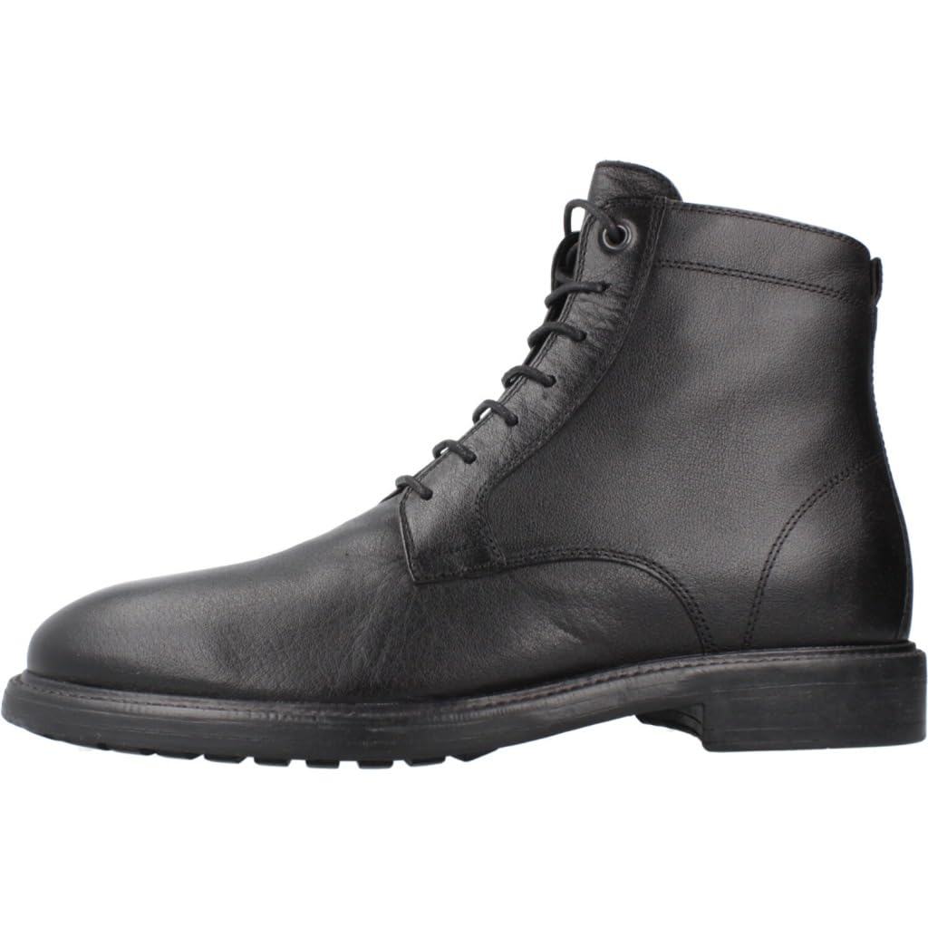 Geox U Tiberio D, Bota de Tobillo Hombre, Black, 41 EU
