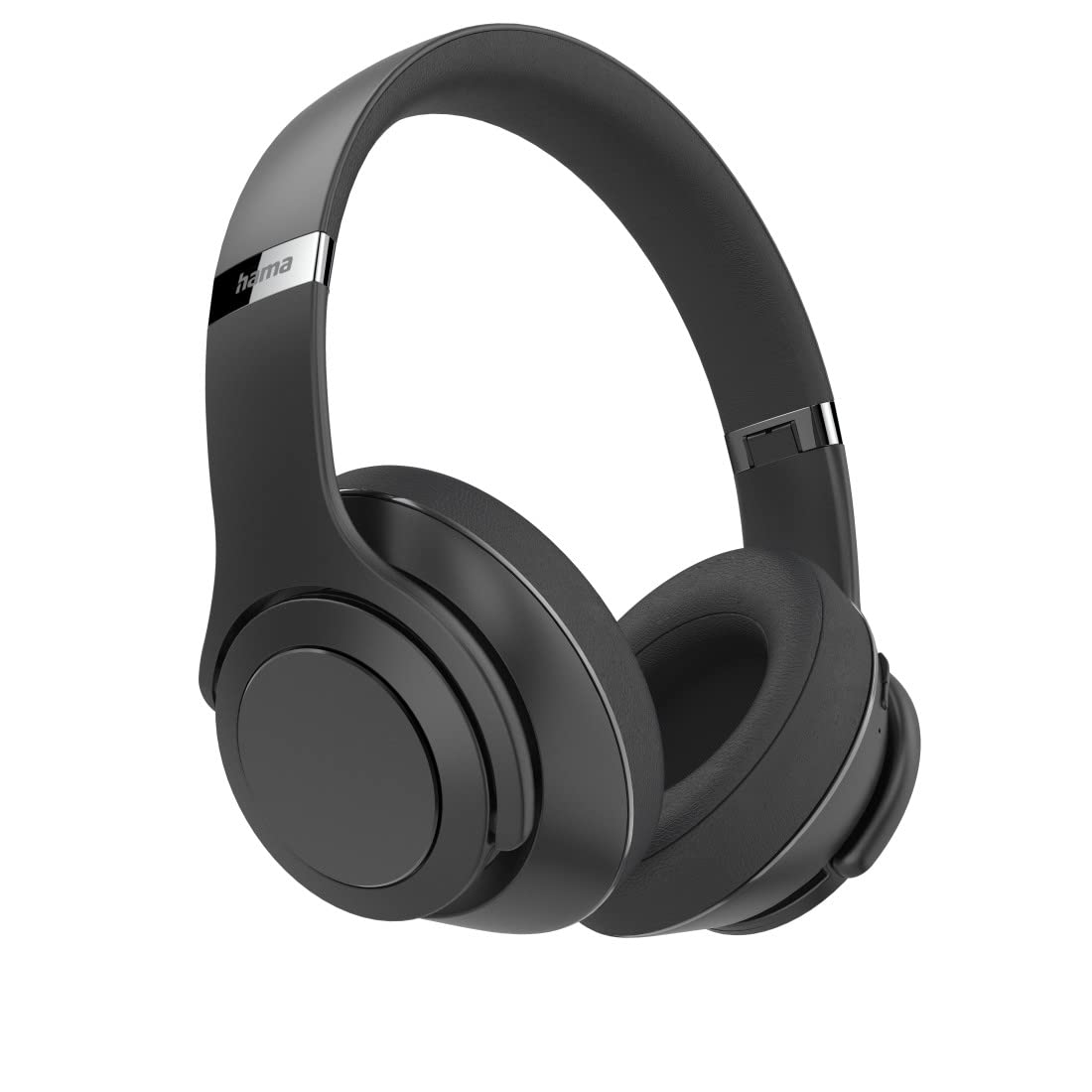 Hama | Auriculares Bluetooth Over‑Ear con Altavoz Integrado – Plegables, Graves Potentes, Ecualizador 3 Modos, microSD, Llamadas Manos Libres, 18 h Batería