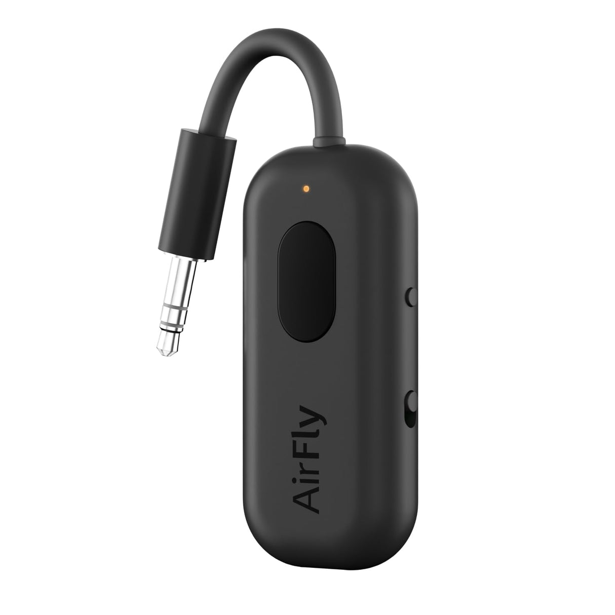 Twelve South AirFly Pro - Transmisor/Receptor de Audio inalámbrico Bluetooth para hasta 2 AirPods/Auriculares inalámbricos; Uso con Cualquier Conector de Audio de 3,5 mm, Color Negro