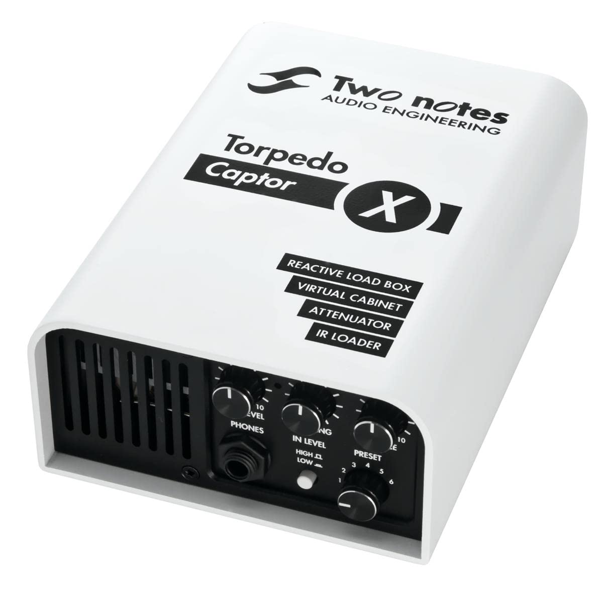 Two Notes - Torpedo Captor X - Caja de Carga, atenuador, simulador, Cargador IR y estéreo Expander