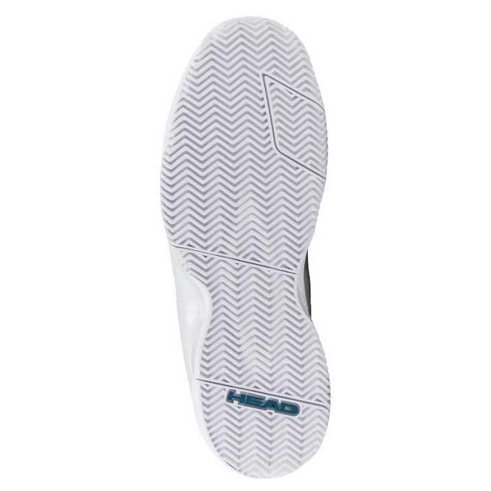 HEAD Revolt Pro 4.5 Clay Women, Zapatillas de Tenis Mujeres, White Twilight Blue, 39 UE