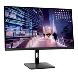 Lenovo N27p - Monitor 27" 4K (IPS, 40Hz, 4ms, 16:9, HDMI, DP, USB-C) Altavoces Integrados, Montaje VESA 100 mm, Soporte con Inclinación, Giro, Pivote y Ajuste de Altura - Negro