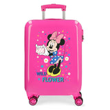 Disney Wild Flower, Equipaje Para Niños Niñas, Fucsia, 38x55x20 Cms