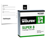 Original Wolf B+W - Película Negativa Super 8 ISO 64-200 con Desarrollo + escaneo