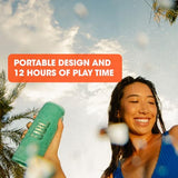 JBL Altavoz Bluetooth portátil Flip 6 Altavoz resistente al agua y al polvo IPX67, compatible con JBL PartyBoost, hasta 12h de batería, negro
