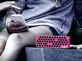 KitSound Hive - Altavoz Bluetooth (inalámbrico, estéreo) rosa