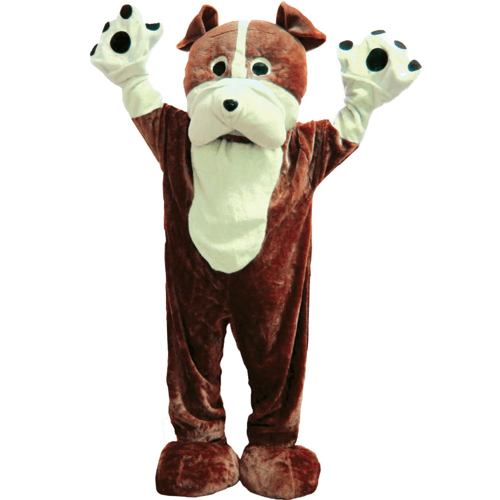 Dress Up America Disfraz de Mascotaa de Bulldog (tamaño Adulto)