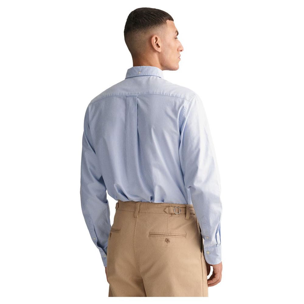 GANT Reg Oxford Shirt Camisa, Light Blue, XL para Hombre