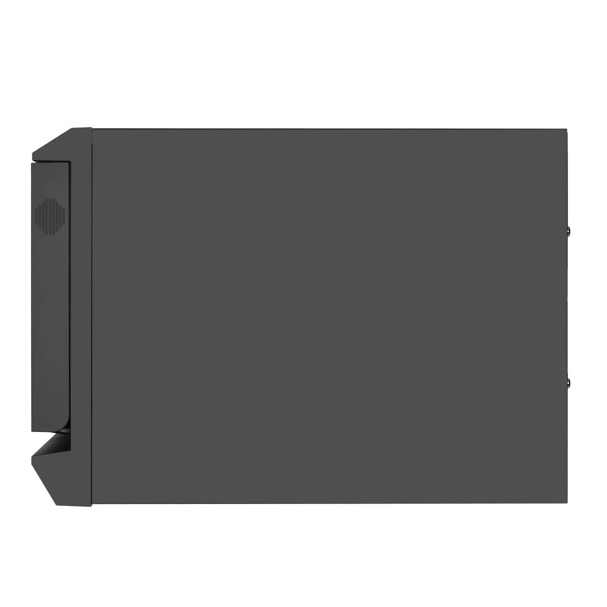 SilverStone Technology SST-CS381 v1.2 - Caja de Almacenamiento ATX Midi Tower para Ordenador, Interior Negro, Compatible con 8 bahías de Disco Duro de 3,5" o 2,5", Puerta Frontal con Cerradura, Negro