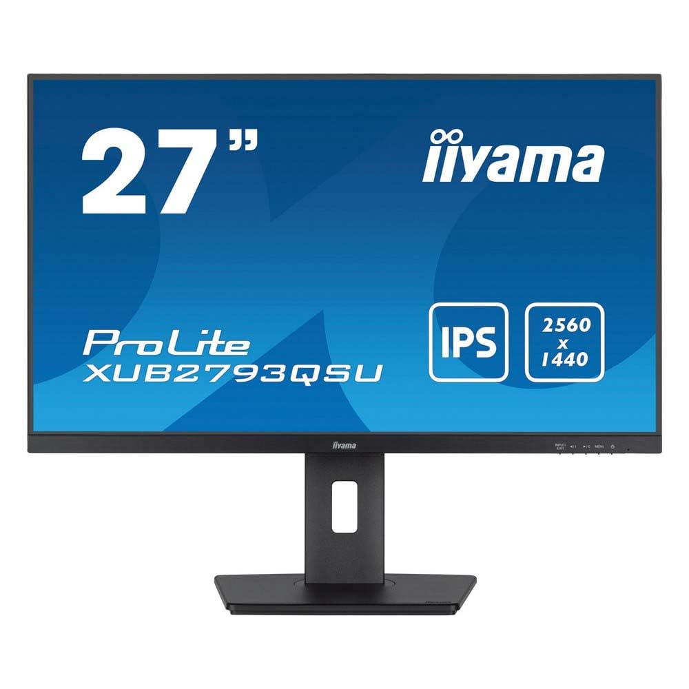 iiyama Monitor XUB2793QSU-B7-27, IPS, 2560x1440/100Hz, 1H1DP, HAS