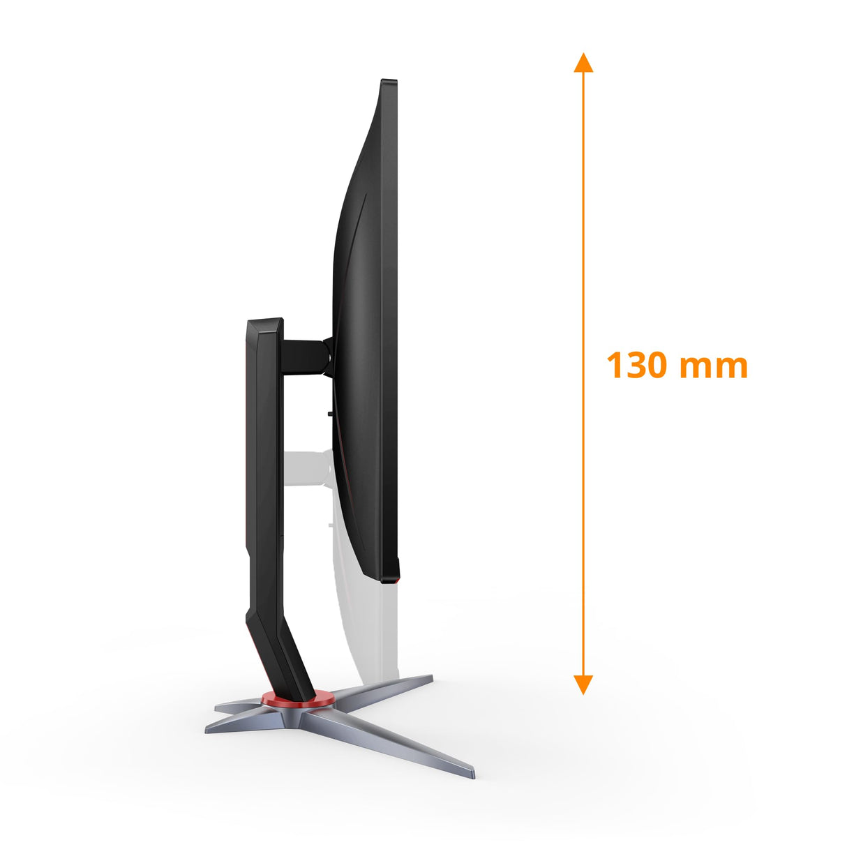 AOC Gaming 27G2SP - Monitor FHD de 27 Pulgadas, 165 Hz, 1 ms, FreeSync Premium (1920 x 1080, HDMI, DisplayPort), Color Negro y Rojo