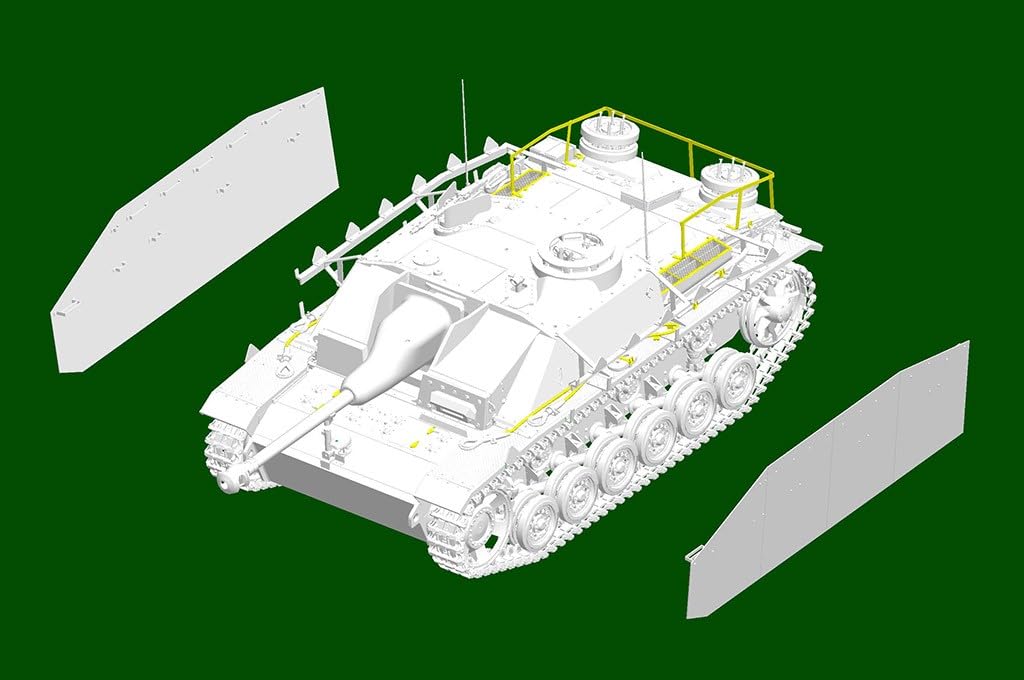 Trumpeter 00947 - Stug.III Ausf.G Late Production (2 en 1) - Escala 1/16 - Caja de montaje de plástico