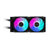 Gigabyte AORUS WATERFORCE II 240 - Radiador, color negro