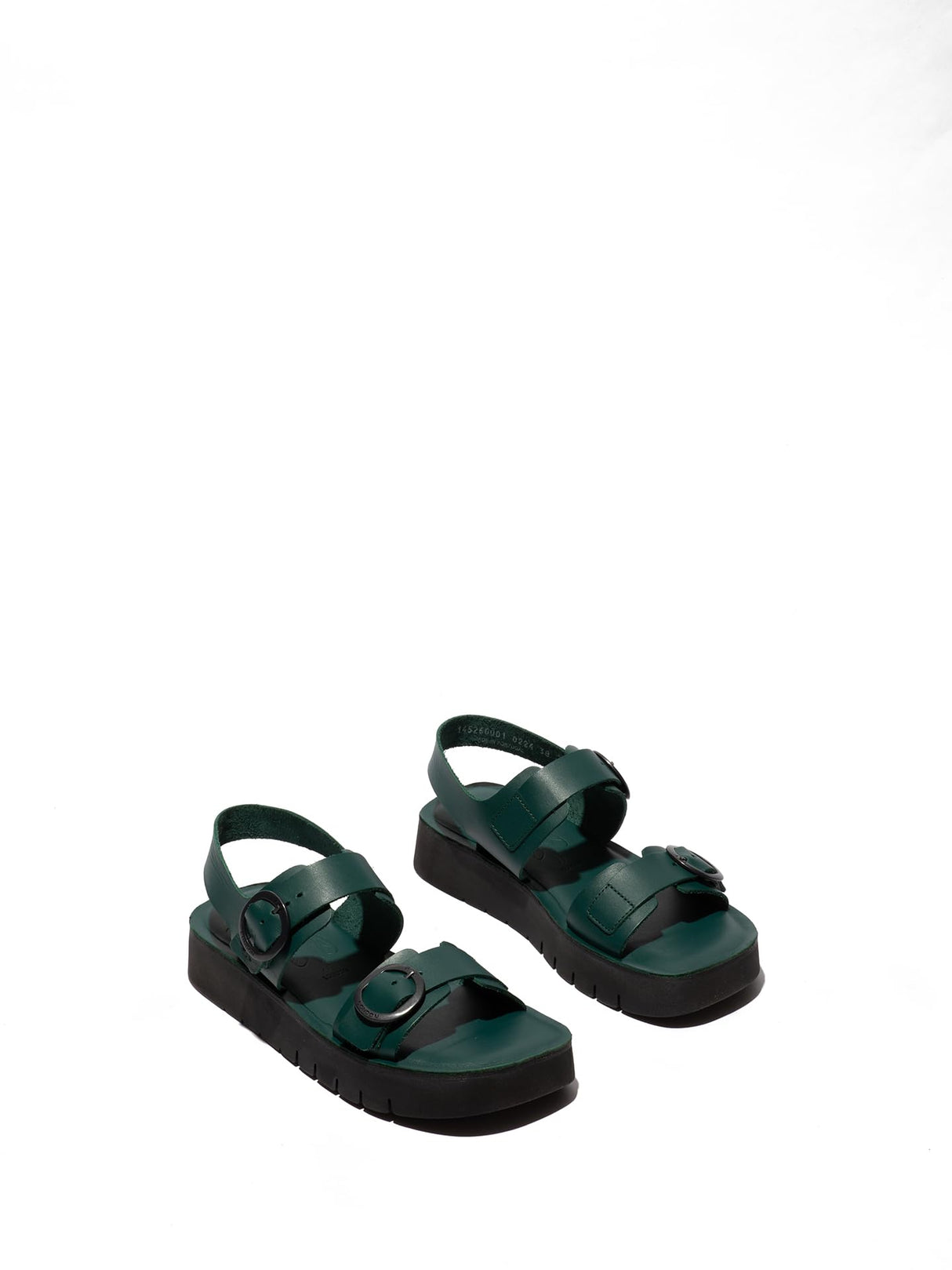 Fly London SOLB260FLY, Sandalias Mujer, DK. Moss, 40 EU