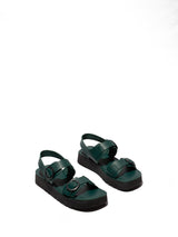 Fly London SOLB260FLY, Sandalias Mujer, DK. Moss, 40 EU