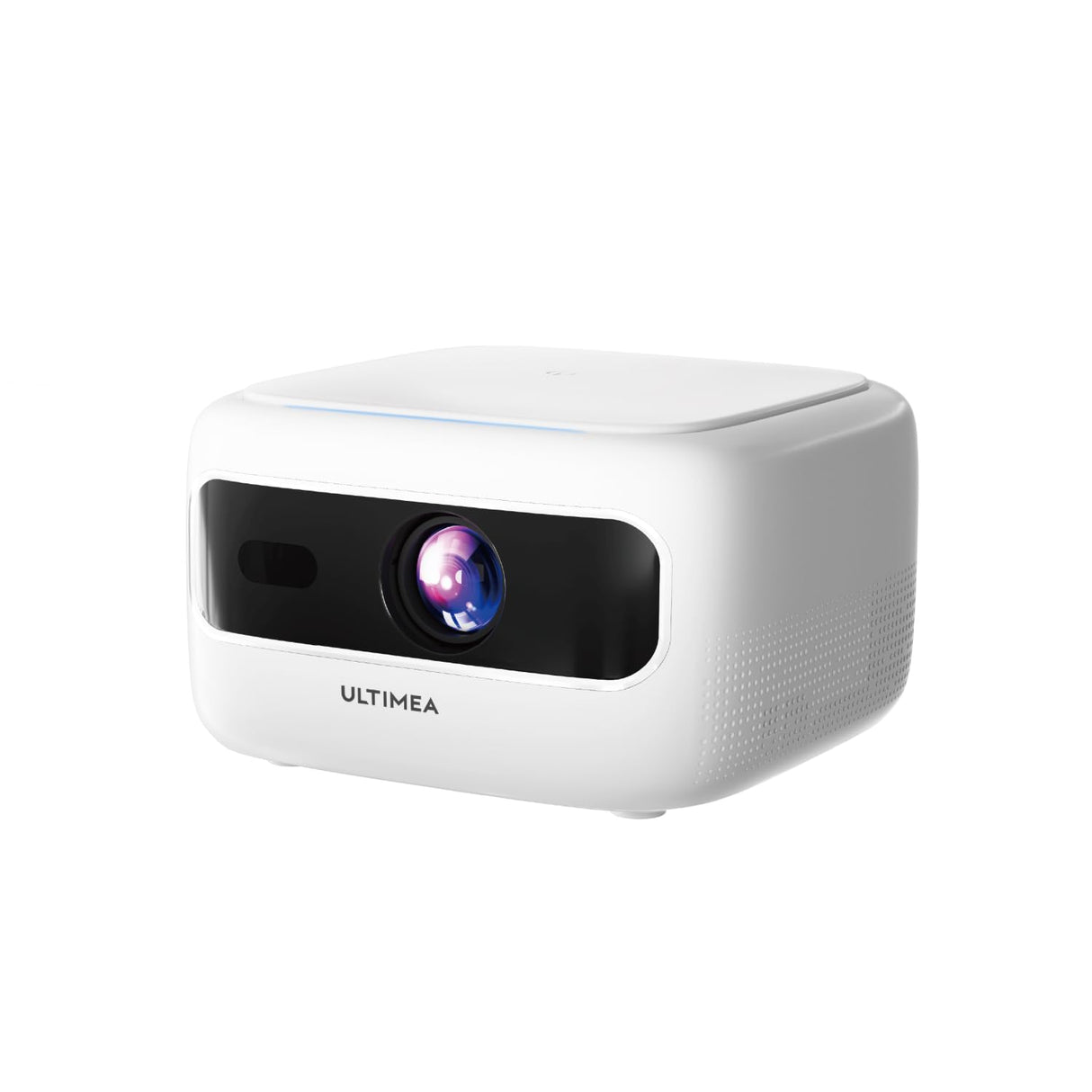 ULTIMEA Proyector Portátil Full HD 1080P, 300 Lúmenes ANSI, Smart Beamer con Enfoque Eléctrico y Baja Latencia, Compatible con iOS/Android Phone, TV Stick, Apollo P10
