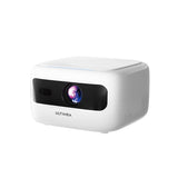 ULTIMEA Proyector Portátil Full HD 1080P, 300 Lúmenes ANSI, Smart Beamer con Enfoque Eléctrico y Baja Latencia, Compatible con iOS/Android Phone, TV Stick, Apollo P10