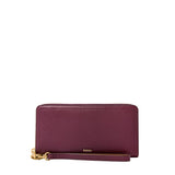 Fossil Logan, Accesorio de Viaje-Billetera Plegable para Mujer, Purple, X-Small