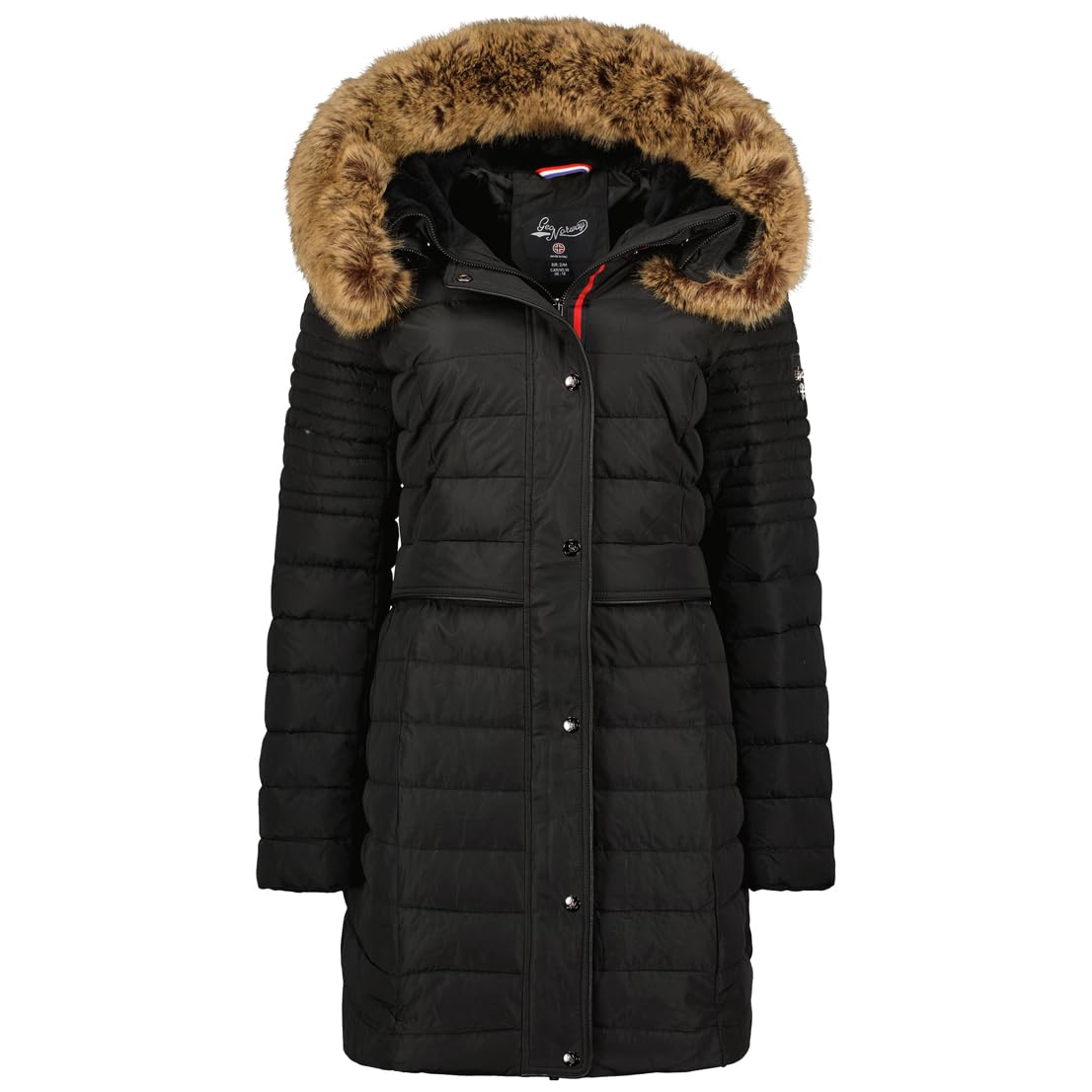 Geographical Norway Charlize Lady Parka de Mujer, Noir, XL
