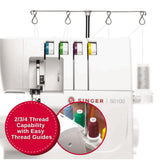 SINGER S0105 Sewing Machine Overlock Sewing Machine Electric