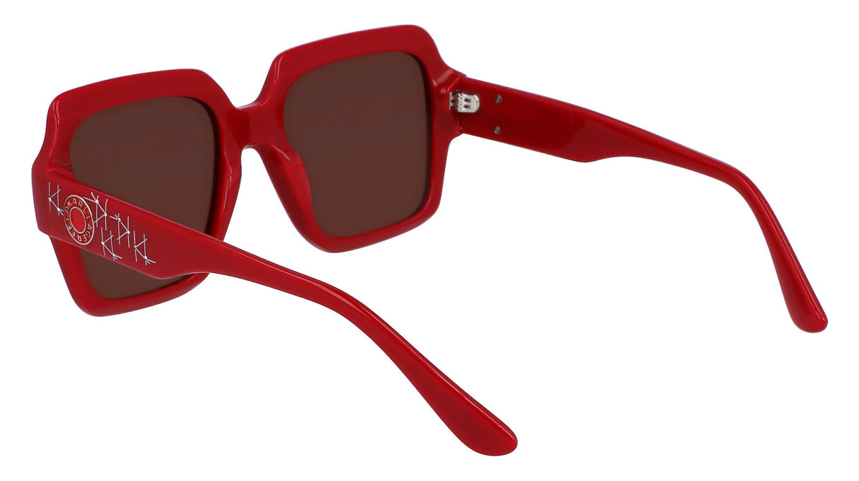 KARL LAGERFELD KL6104SR Gafas, Red, 53/20/140 para Mujer