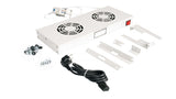 Equip Módulo de ventilador de 19" para armarios de servidor, 2 ventiladores RAL7035