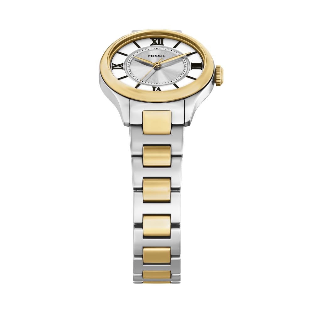 Fossil Reloj Analógico para Mujer de Cuarzo con Correa en Acero Inoxidable ES5422