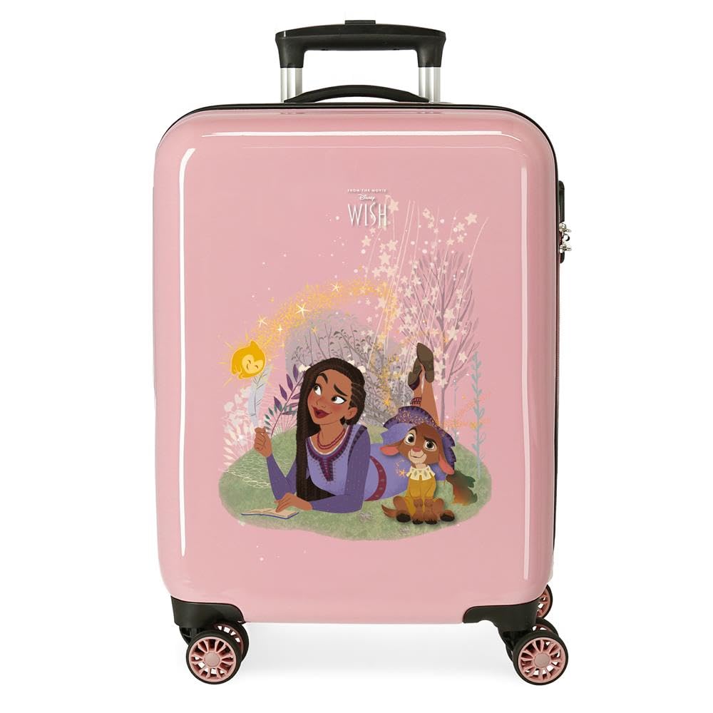 Disney Make A Wish Equipaje- Equipaje para niños, Niñas, Rosa