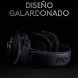 Logitech G PRO X LIGHTSPEED Auriculares inalámbricos para gaming con tecnología de filtro Blue VO!CE, transductores Pro-G de 50mm, DTS Headphone: X 2.0, 20+ horas batería, PC, PS5, PS4, Switch - Negro