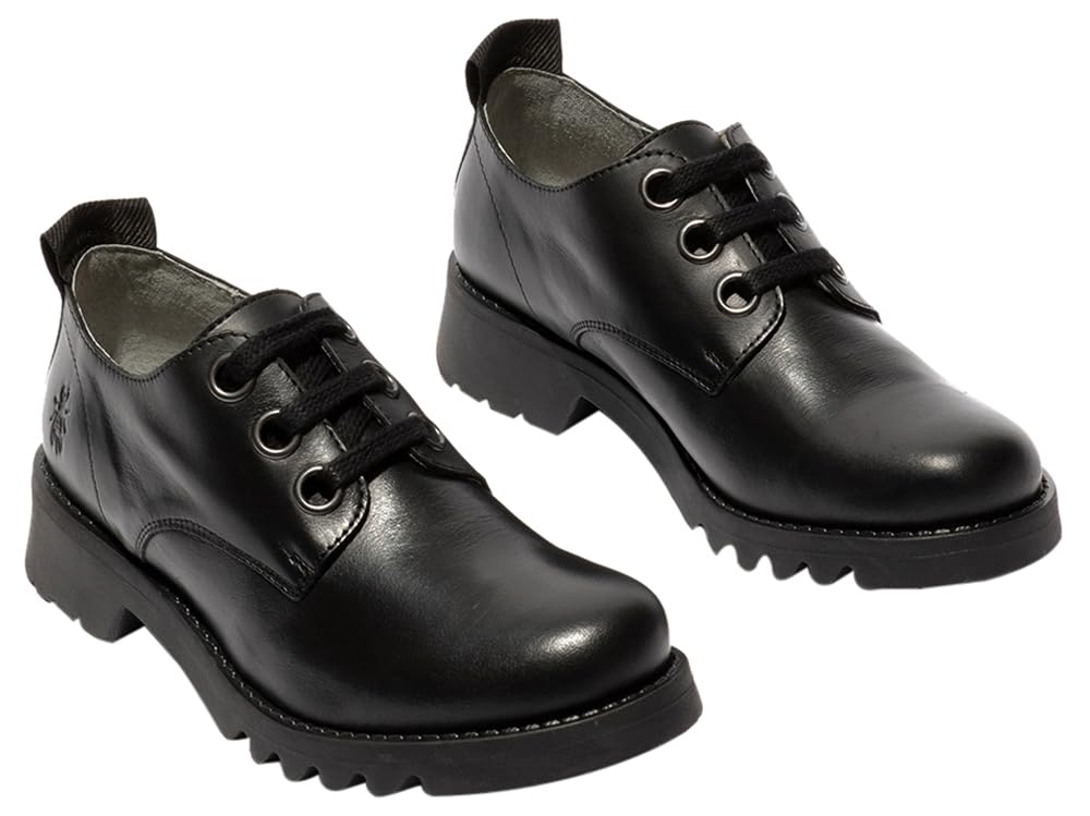 Fly London RUDA538FLY, Zapatos Mujer, Black, 37 EU