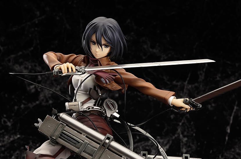 GOOD SMILE COMPANY Attack on Titan Mikasa Ackerman DX Ver. Figura Completa de plástico prepintada a Escala 1/8 para reventa