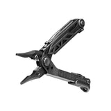 Gerber Multiherramienta con clip para cinturón, transmisión central, apertura con una sola mano, 14 funciones y funda de nylon (compatible con Molle), Negro, 30-001425