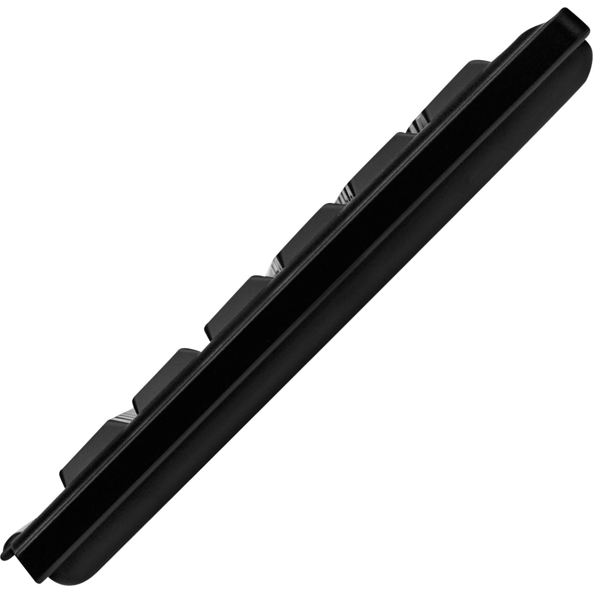 CHERRY G84-4400, Teclado Compacto con Trackball Integrado, EU-Layout (QWERTY), Con Cable (Conexión USB), 2 Teclas de Ratón, Switches Mecánicos CHERRY ML, Negro