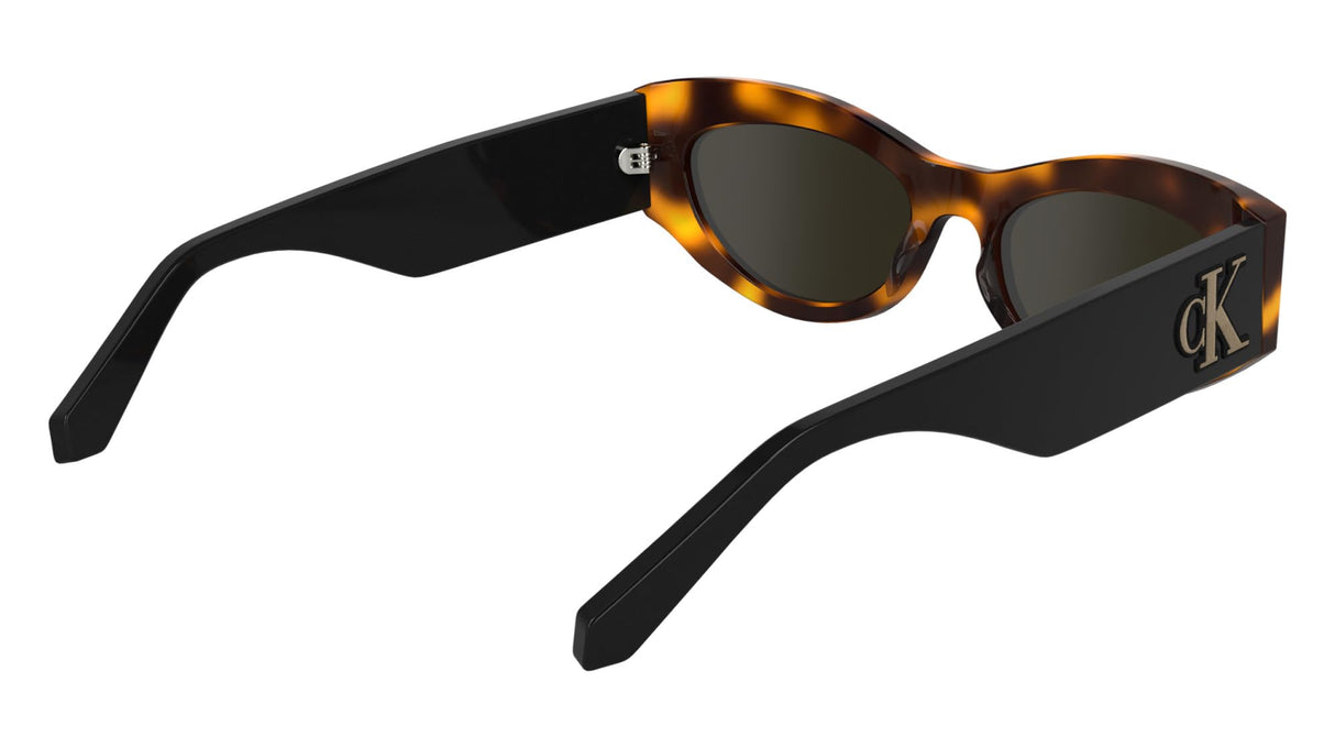 CALVIN KLEIN JEANS Women's Sunglasses CKJ24626S - Havana with Solid Brown Lens
