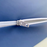 DUÉRMETE ONLINE - Pack Cama Eléctrica Articulada Reforzada Ergomedic Pro + Colchón Sanitario Sanipur + Barandillas INOX, 90x190