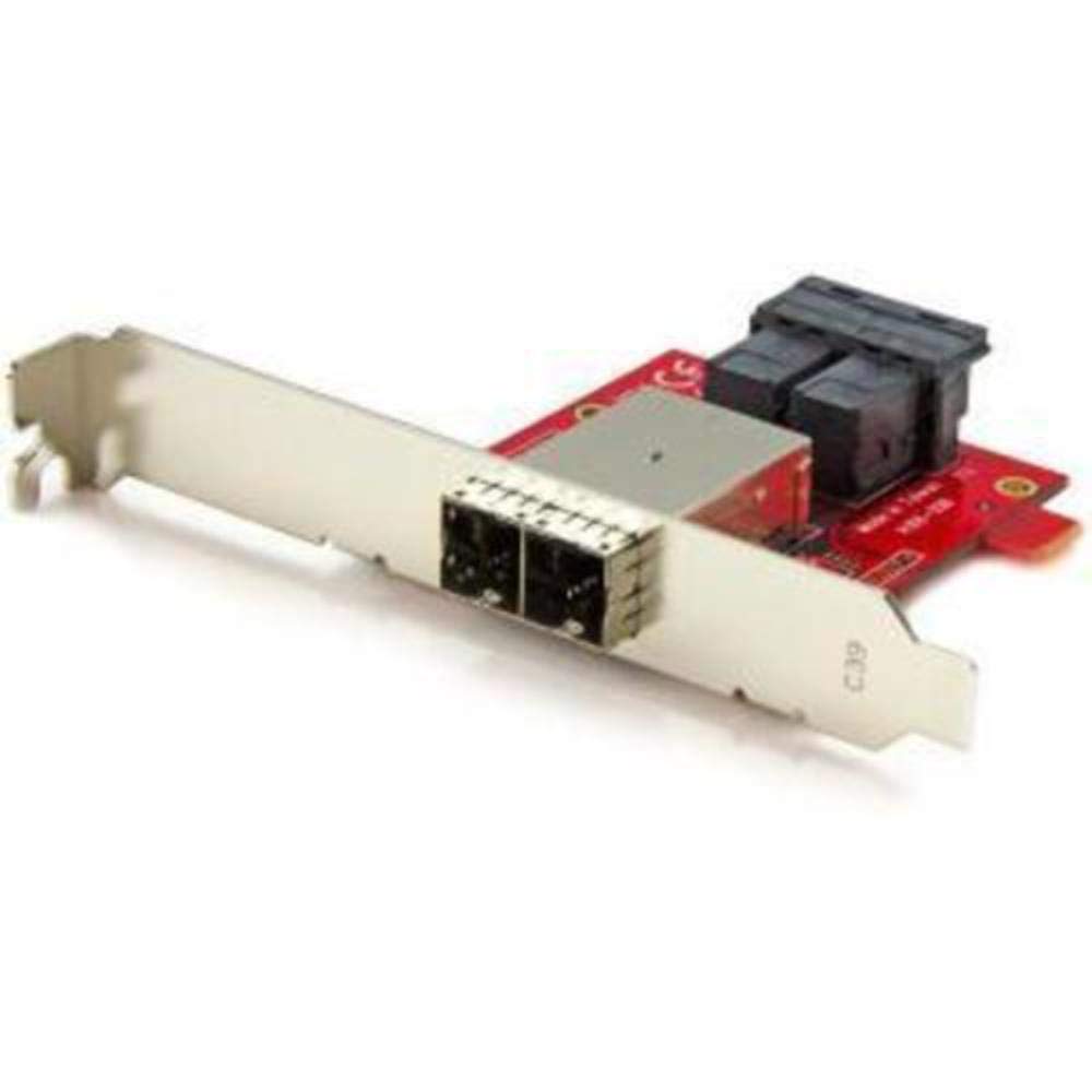 StarTech.com SFF86448PLT2 - Adaptador Mini SAS, Color Negro