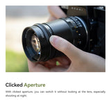TTArtisan Lente de Cuerpo de Metal F2.8 (Bubble Bokeh) de 100 mm Compatible con Montura M42, Color Negro