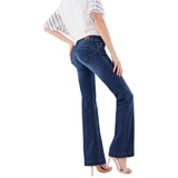 Salsa Vaqueros Wonder Push UP Flare EN Denim Oscuro
