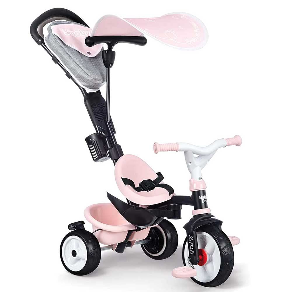 Smoby- Triciclo Baby Driver Confort Rosa (741501)