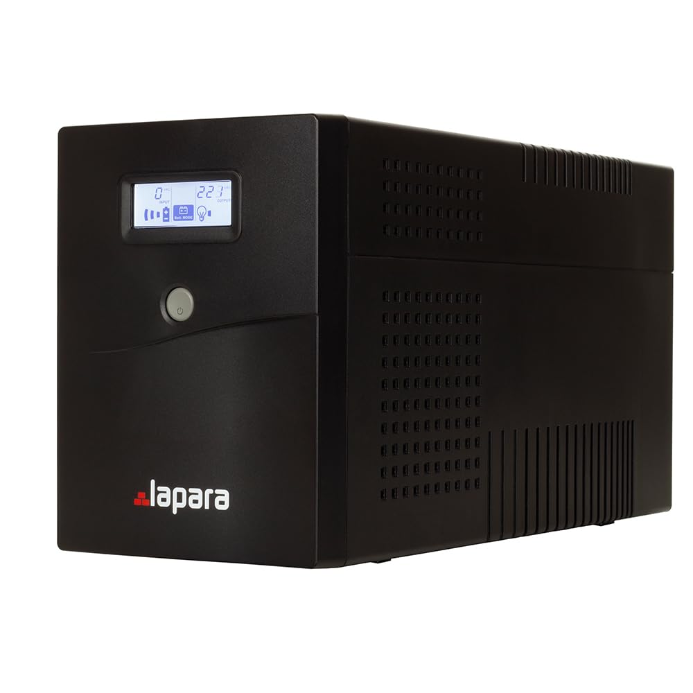 Lapara LA-VST-1500LCD Sistema de Alimentación Ininterrumpida SAI 1500VA 900W LCD Interactivo