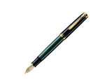 Pelikan Souverän M600 - Pluma en punto de escritura EF, multicolor
