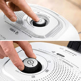 Bosch - Aspirador con Bolsa, Serie 4, Volumen XL de Bolsa de Polvo, Boquilla para Ranuras y tapicería, Blanco, BGB41WH1