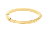 Calvin Klein Brazalete Rígido para Mujer Colección TWISTED RING en Oro Amarillo - 35000313