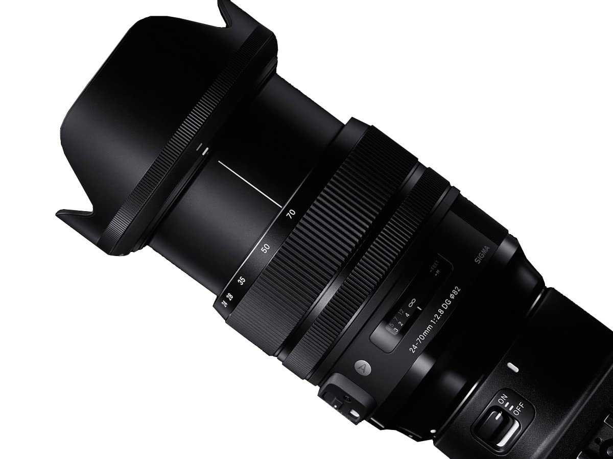 Sigma 576955 - Objetivo réflex 24-70 F2.8 DG AF OS HSM Art para Nikon, Negro