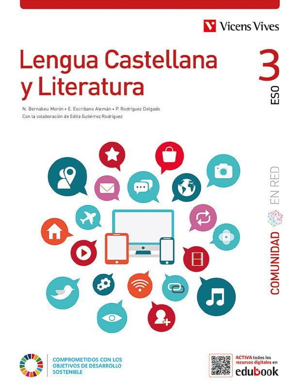 LENGUA CASTELLANA Y LITERATUR 3 COMBINADO (CER) - 9788468284880 (COMUNIDAD EN RED)